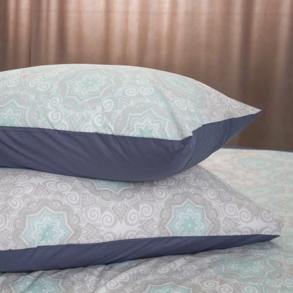 Комплект постільної білизни ТЕП "Happy Sleep" Blue Ash, євро - фото №7