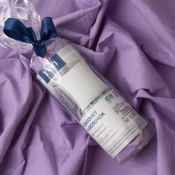 Комплект наволочок "ТЕП" скрутка Lavanda, 50x70 - фото №6