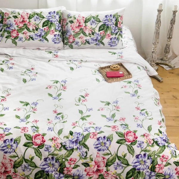 Постільна білизна "RANFORCE"  Прованс, полуторна - фото №9