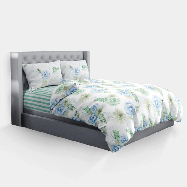 Постільна білизна "RANFORCE" Романс, полуторна - фото №10