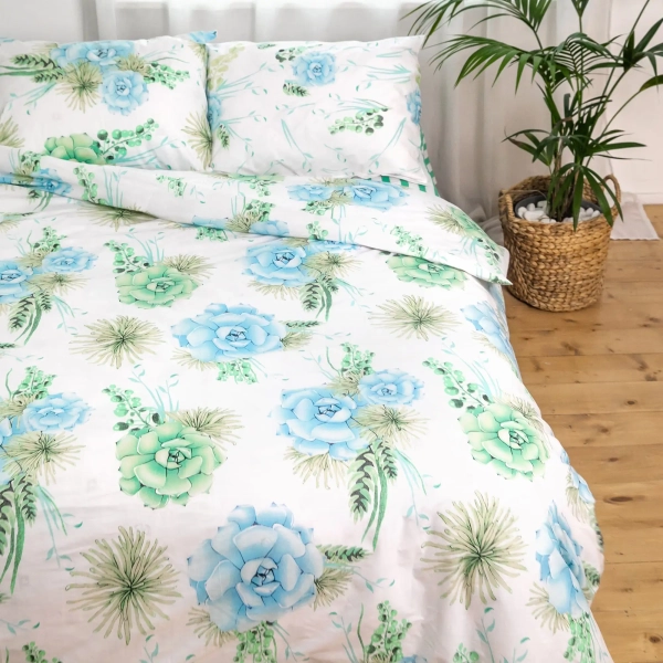 Постільна білизна "RANFORCE" Романс, полуторна - фото №11