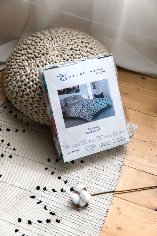 Постільна білизна "RANFORCE" Романс, євро - фото №15