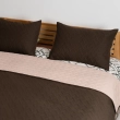 Покривало ТЕП "VINTAGE" 1 наволочка 50*70 см Коричневе/Вінтаж, 150x210 - фото №5