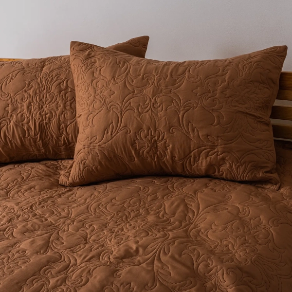 Покривало ТЕП "VINTAGE" 1 наволочка 50*70 см Кофейне/Аравійська ніч, 180x240 - фото №8