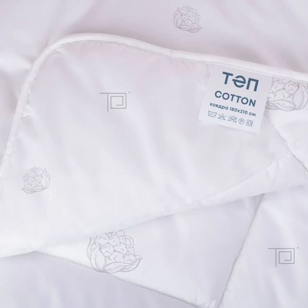 Ковдра NATURE "COTTON" зіп-пакет, 200x210 - фото №4