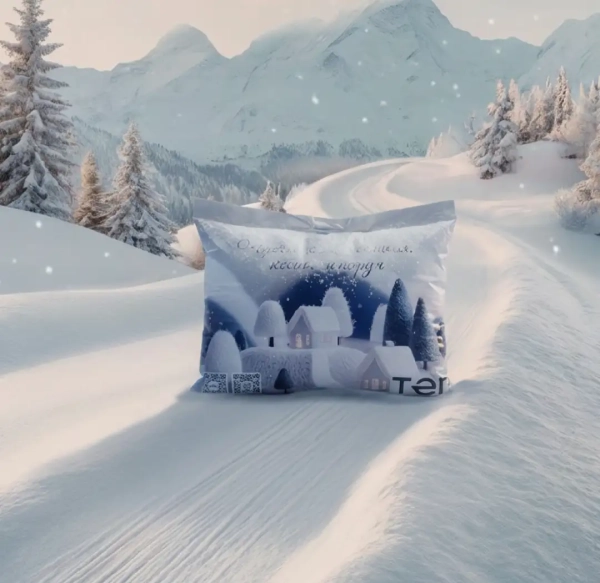 Подушка "NATURE" COTTON зіп-пакет, 50x70 - фото №6