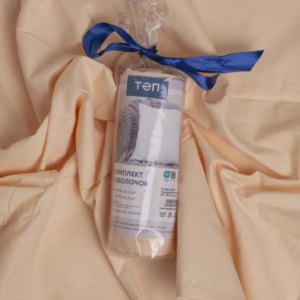 Комплект наволочок ТЕП скрутка Creamy, 70x70 - фото №6