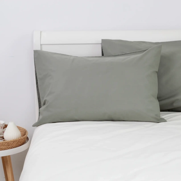 Комплект наволочок "ТЕП" скрутка Green-Gray, 50x70 - фото №7