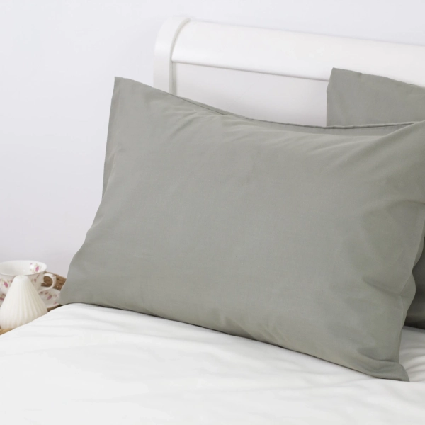 Комплект наволочок "ТЕП" скрутка Green-Gray, 50x70 - фото №2