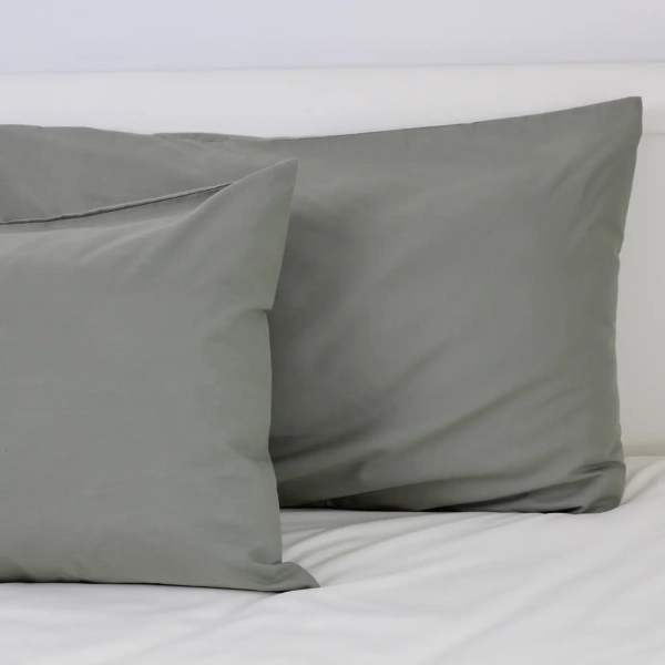Комплект наволочок "ТЕП" скрутка Green-Gray, 50x70 - фото №3