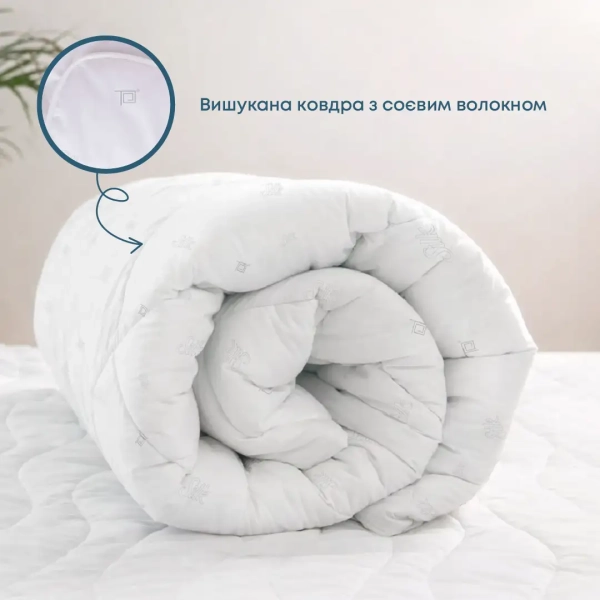 Ковдра NATURE "SILK" (350г/м2), 150x210 - фото №6