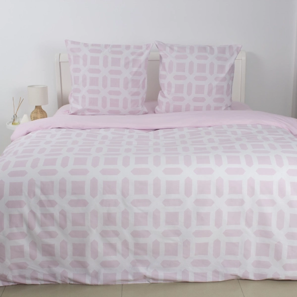 Комплект постільної білизни "ТЕП" Рожеві мрії, 70x70, євро - фото №8