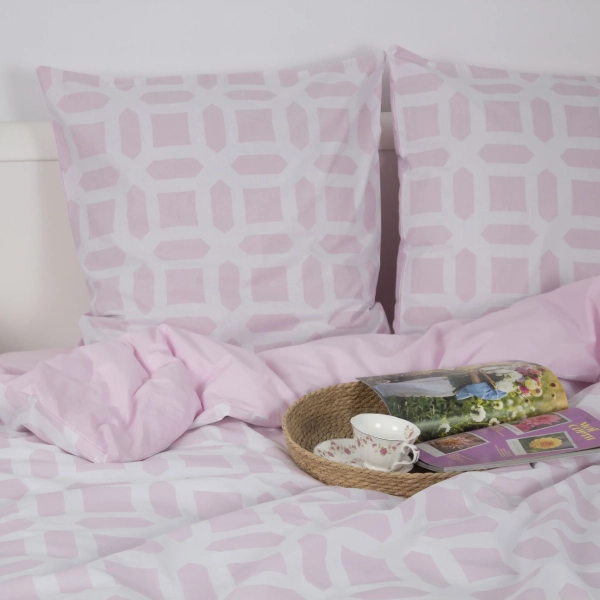 Комплект постільної білизни "ТЕП" Рожеві мрії, 70x70, євро - фото №12