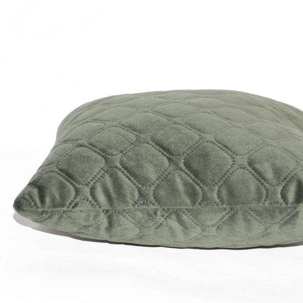 Подушка декоративна "VELURE" Dark Green, 50x70 - фото №4