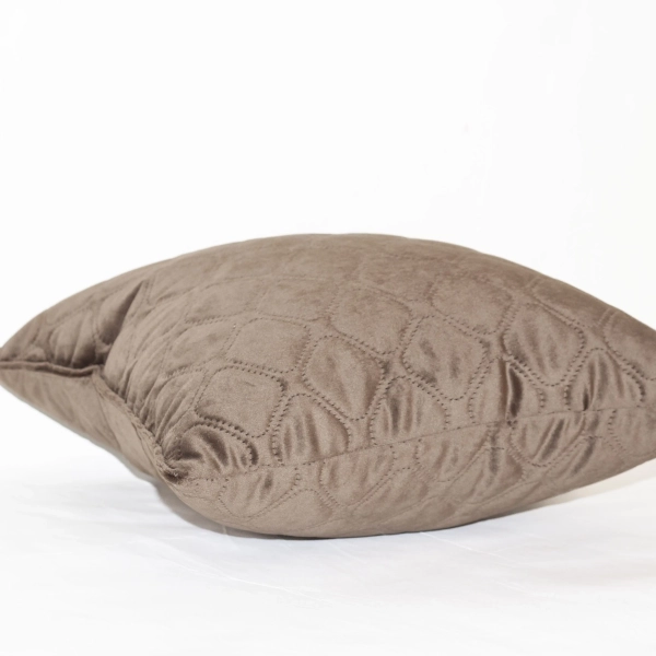 Подушка декоративна "VELURE" Chocolate, 50x70 - фото №4