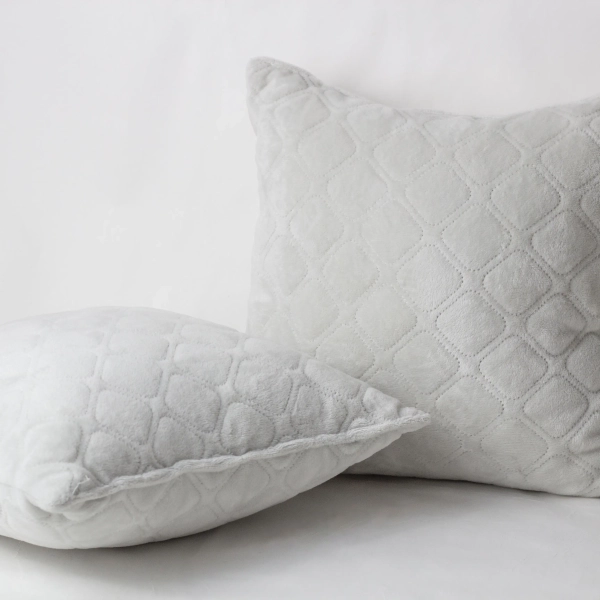 Подушка декоративна "VELURE" Light Grey, 50x70 - фото №2