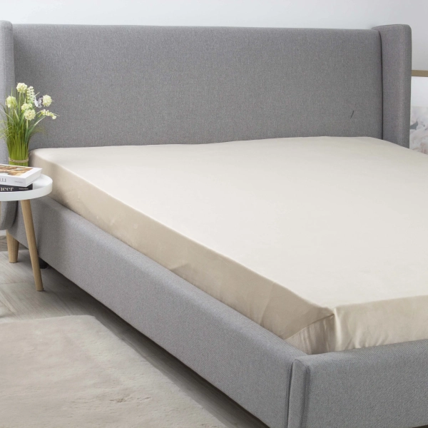 Простирадло ТЕП "VELOUR" з резинкою бежеве, 180x200 - фото №3