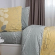 Комплект постільної білизни ТЕП "Soft dreams" Grey Leaf, євро - фото №6