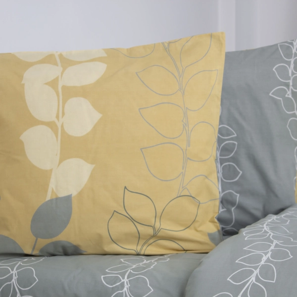 Комплект постільної білизни ТЕП "Soft dreams" Grey Leaf, двоспальна - фото №7