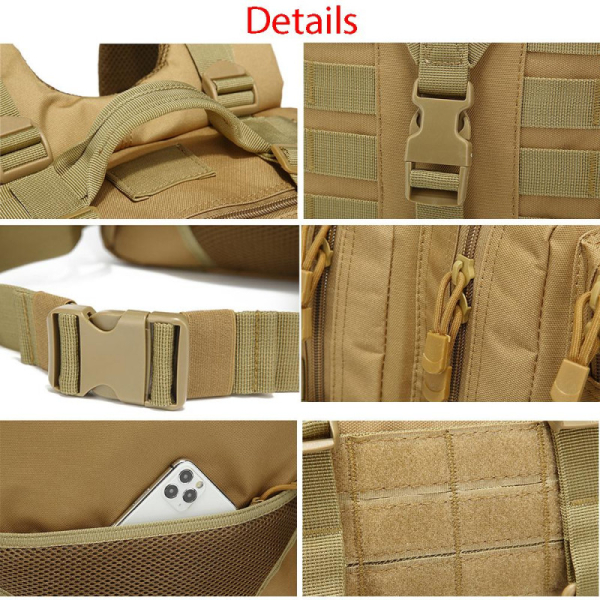 KILLA рюкзак тактический Large Assault Pack Black 45 л - фото №5