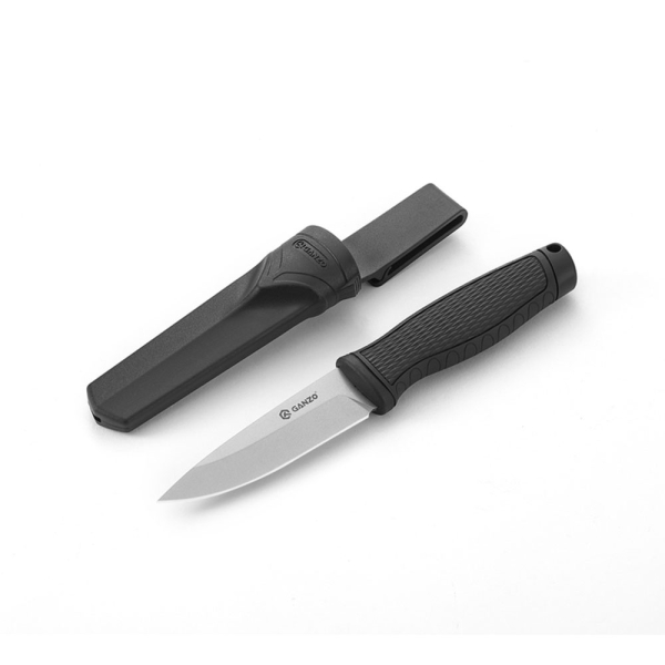 Ніж Ganzo G806-BK чорний з ножнами - фото №5