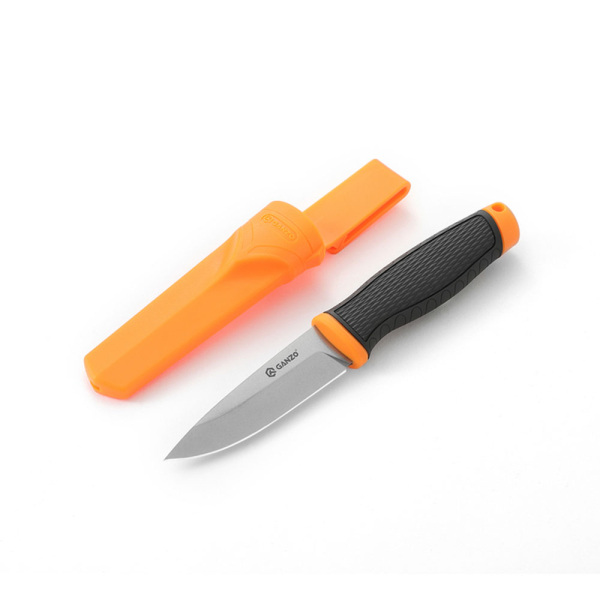 Ніж Ganzo G806-OR помаранчевий з ножнами - фото №17