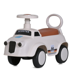 Дитяча каталка-толокар M 6023-13 білий, до 30 кг