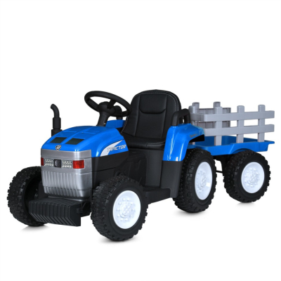 Дитячий електромобіль Трактор M 6038EBLR-4 до 30 кг - фото