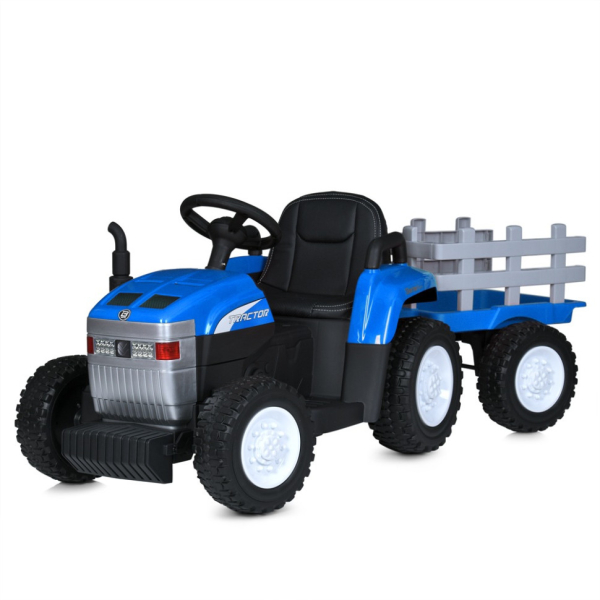 Дитячий електромобіль Трактор M 6038EBLR-4 до 30 кг - фото