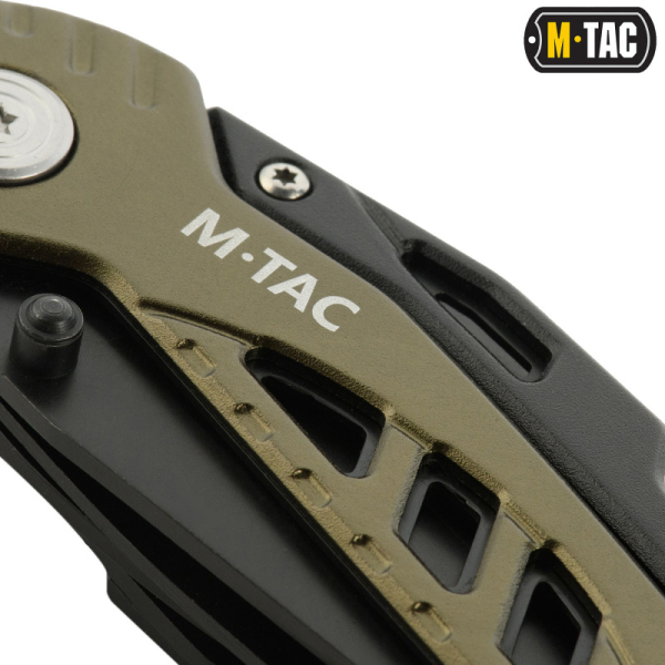 M-Tac мультитул Type 2 Green/Black Олива - фото №15