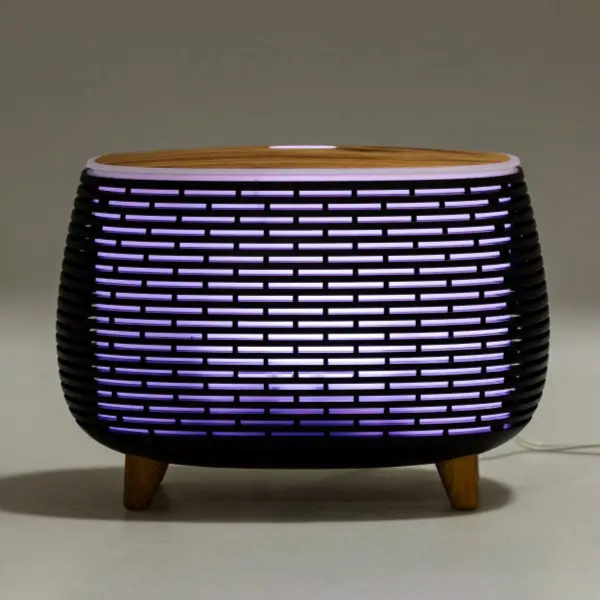 Зволожувач повітря Holdmay Life of Leisure Aroma Diffuser 400ml Чорний HPKP7049B - фото №2