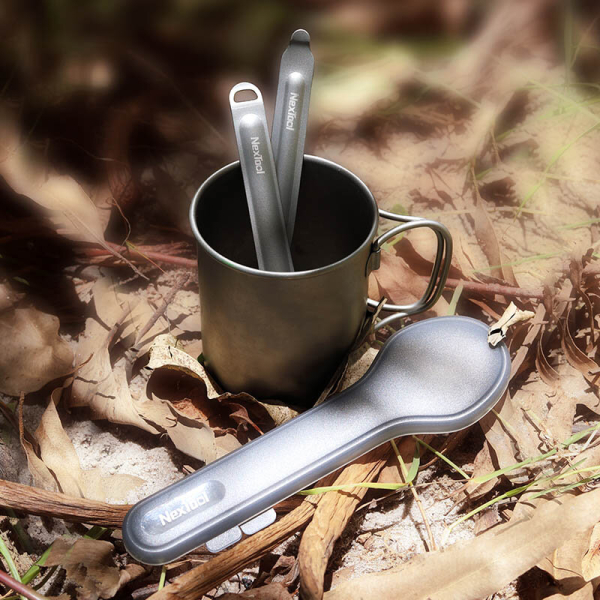 Столовий прибор NexTool Outdoor Spoon Fork KT5525 - фото №8