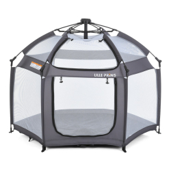 Дитяча платка манеж MR 1515 Platinum Grey 140х124х110 см