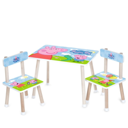 Дитячий столик M 501-15 стільниця 60 х 40 см, 2 стільчики