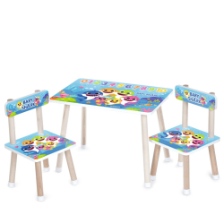 Дитячий столик M 501-20 стільниця 60 х 40 см, 2 стільчики