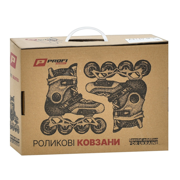 Дитячі розсувні ролики A4156-XS-OR, розмір 27-30 - фото №5