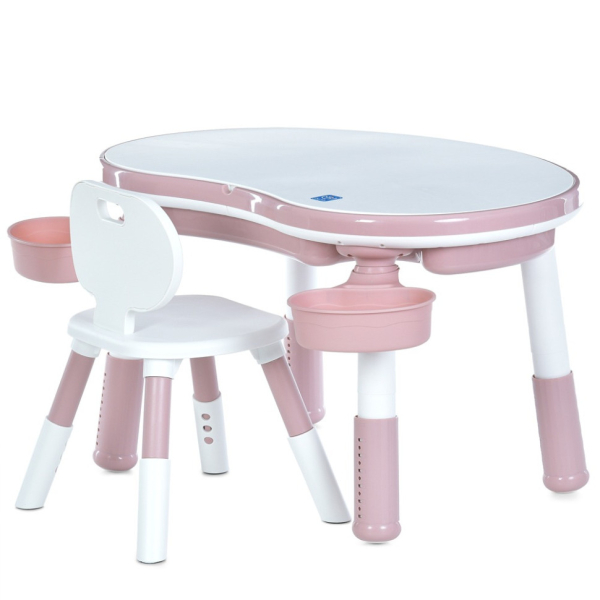 Дитячий столик M 6177-8 ігрове поле для конструктора - фото