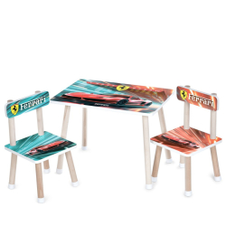 Дитячий столик M 501-33 стільниця 60 х 40 см, 2 стільчики