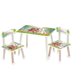 Дитячий столик M 501-35 стільниця 60 х 40 см, 2 стільчики