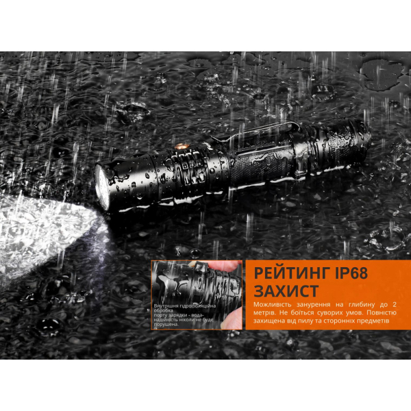 Ліхтар ручний Fenix UC35 V20 CREE XP-L HI V3 - фото №34