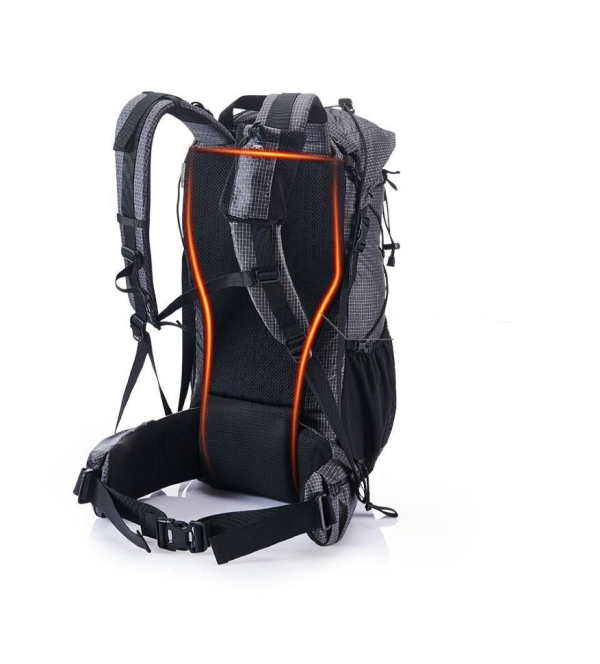 Рюкзак туристичний Naturehike Rock NH19BP095, 60+5 л, чорний - фото №2