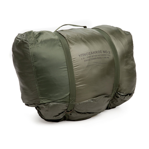 Спальний мішок зимовий Greek Army Sleeping Bag №2 -20°С Olive, Olive - фото №9