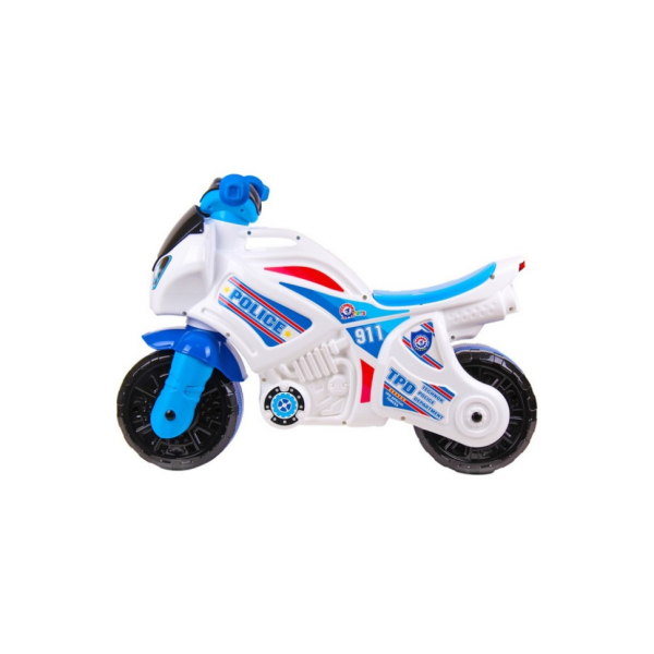 Каталка-беговел "Мотоцикл" Police 5125TXK(Blue) від 2 років - фото