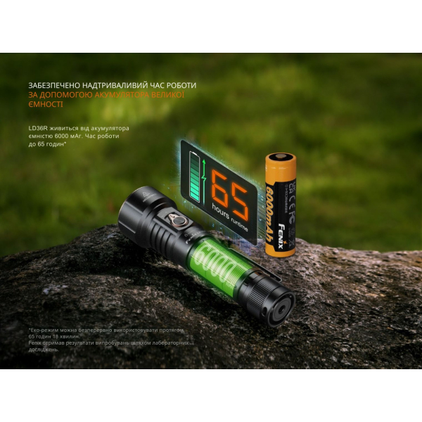Ліхтар ручний Fenix LD36RB чорний - фото №17