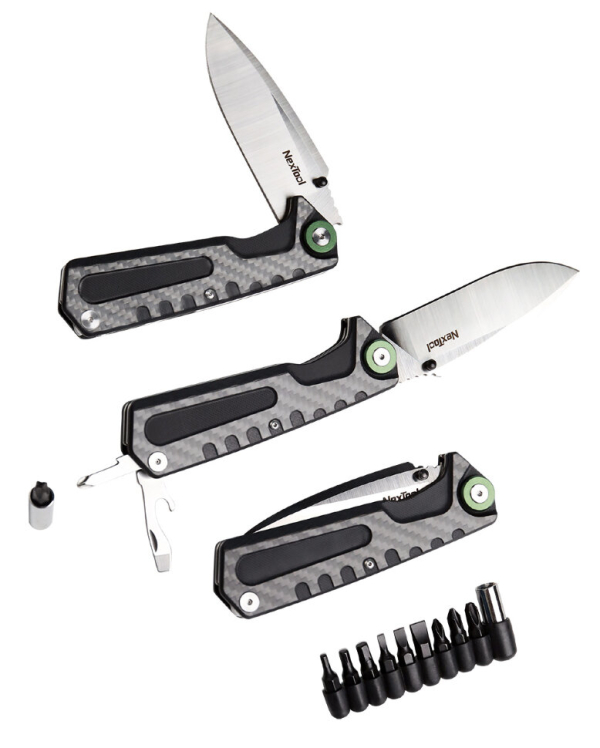Багатофункціональний ніж Xiaomi NexTool 3 в 1 NE20021 Black (6945064210863) - фото №7