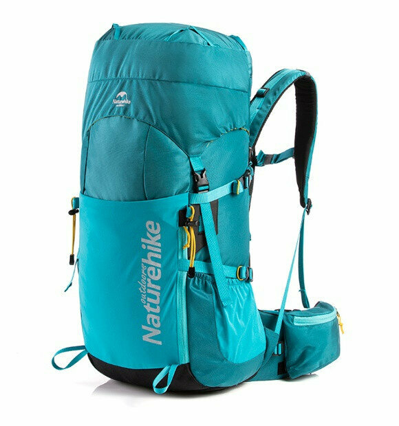 Рюкзак туристичний Naturehike NH18Y045-Q, 45 л, блакитний - фото
