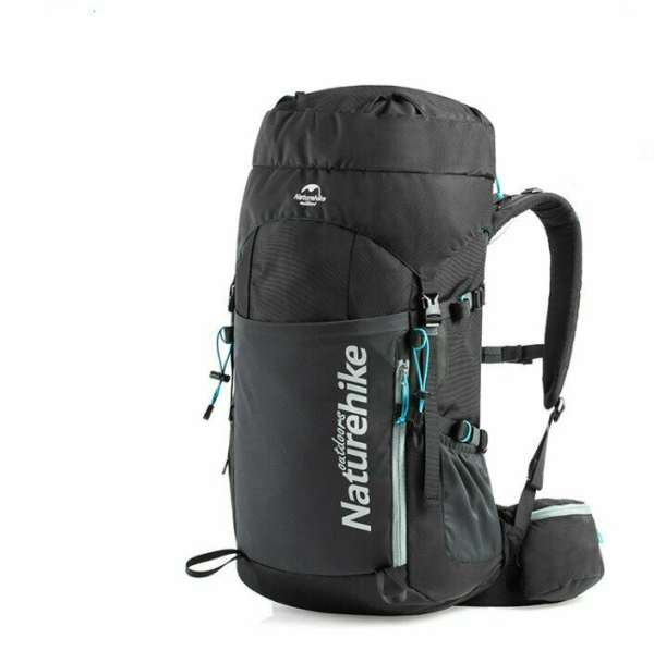 Рюкзак туристичний Naturehike NH18Y045-Q, 45 л, чорний - фото