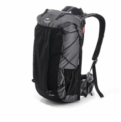 Рюкзак туристичний Naturehike Rock NH20BB113, 40+5 л, чорний - фото
