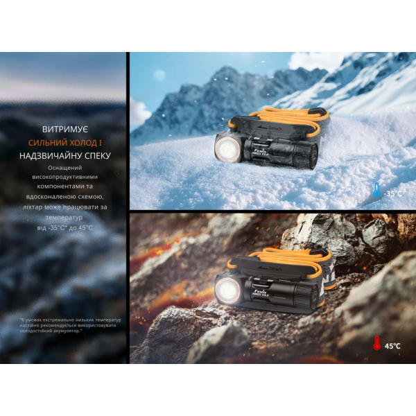 Ліхтар налобний з червоним світлом Fenix HM23 V2.0 300 лм - фото №18