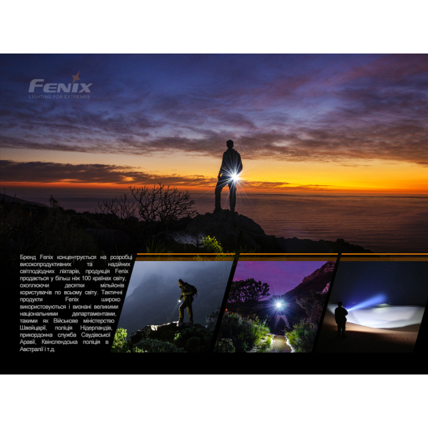 Ліхтар ручний Fenix E01 V2.0 блакитний - фото №12